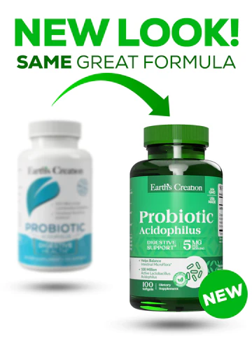 Earth s Creation NEW Probiotic Acidophilus 360x