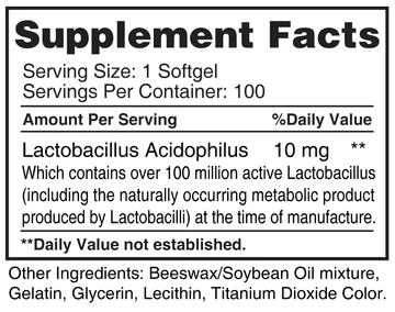 Probiotic Acidophillus supp 360x