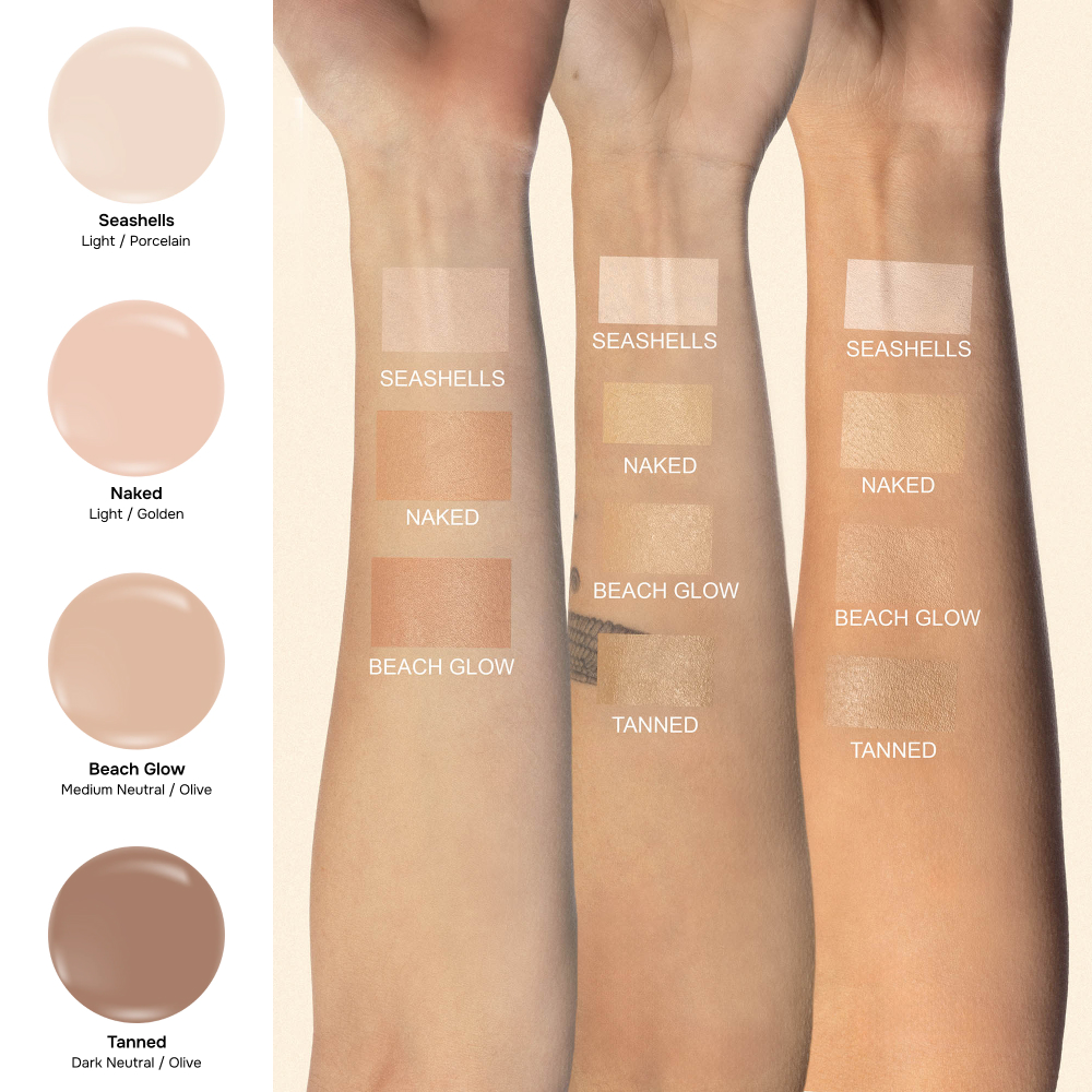 Tinted Muisturizer chart