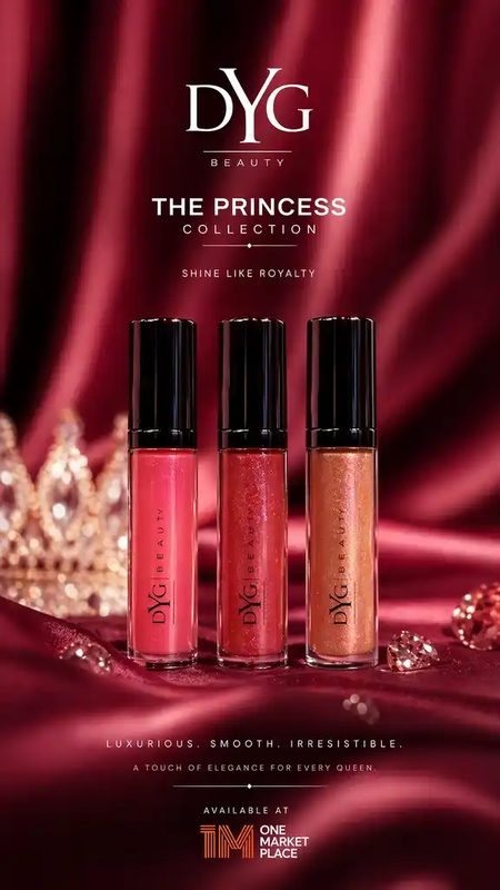 DYG Beauty Princess Collection gloss trio